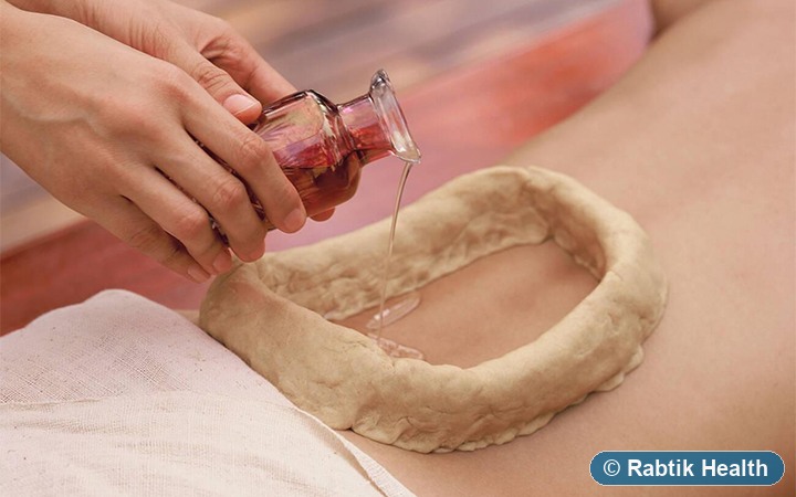 Kativasthi lower back oil therapy