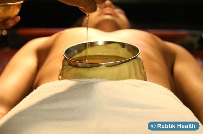 Nabhivasthi navel therapy