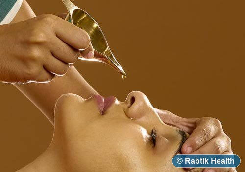 Nasyakarma nasal therapy